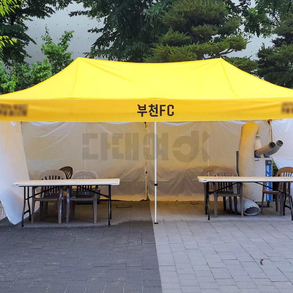 [대여]캐노피 바람막이 대여 행사부스 천막 렌탈 : 다대여