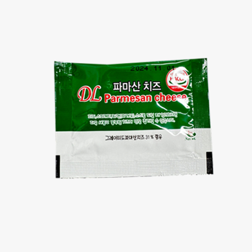 [푸드다]데어리랜드 디엘 파마산치즈 1BOX (4g/500ea) : 푸드다마켓