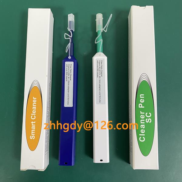 광접속기 광섬유 플랜지 클리너 청소 펜 커넥터 FOC1.25 MU LC SC ST FC 2.5mm 1.25mm : GOTOUP