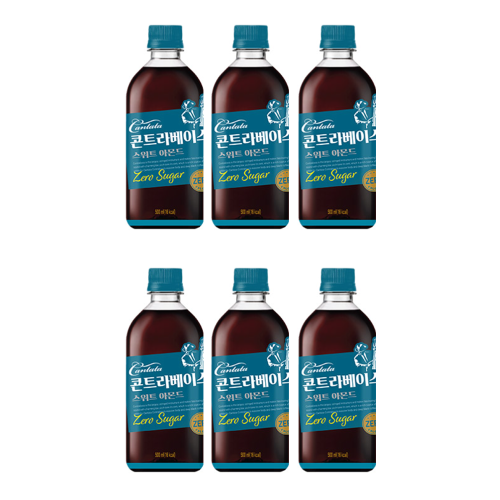칸타타 콘트라베이스 스위트 아몬드 제로슈거 500ml 24페트 : ohlike