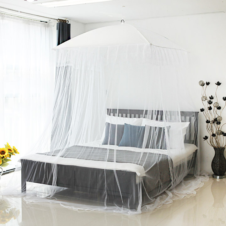 유럽형 시크릿웨딩 침대모기장 캐노피 모기장 최고급 방염처리 침실 방충망 : Gallery Deco