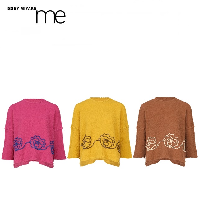 이세이미야케 미 7월 치어 컬리플라워 긴팔 탑 me ISSEY MIYAKE MI44FJ362 : 파레트도쿄