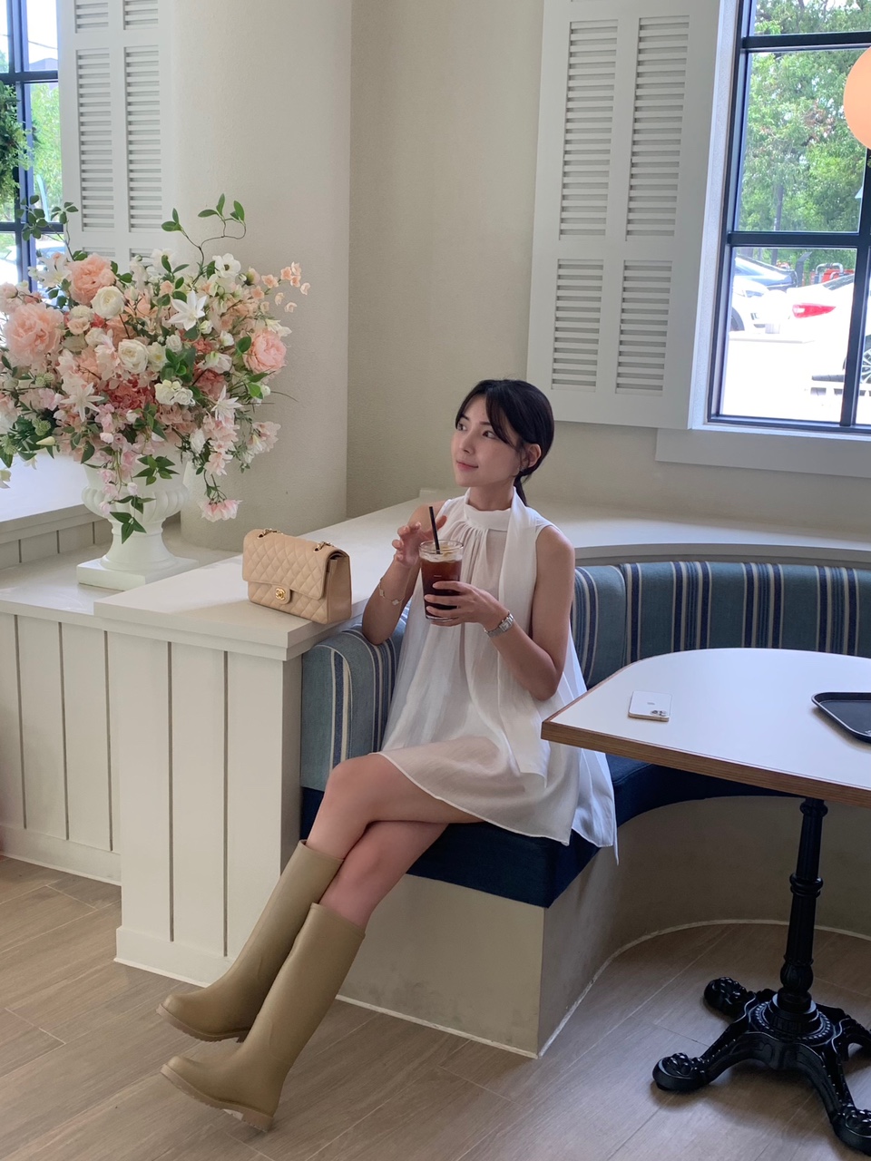 쿠션 레인부츠 / 날씬해보여요 !!! : 라네뜨