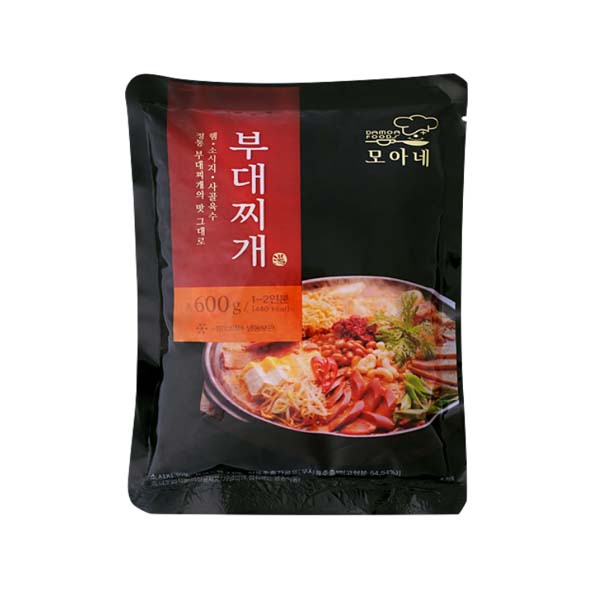 다모아식품 모아네 부대찌개 600g / 육개장,내장탕,뼈다귀해장국,갈비탕 : 티에치식품