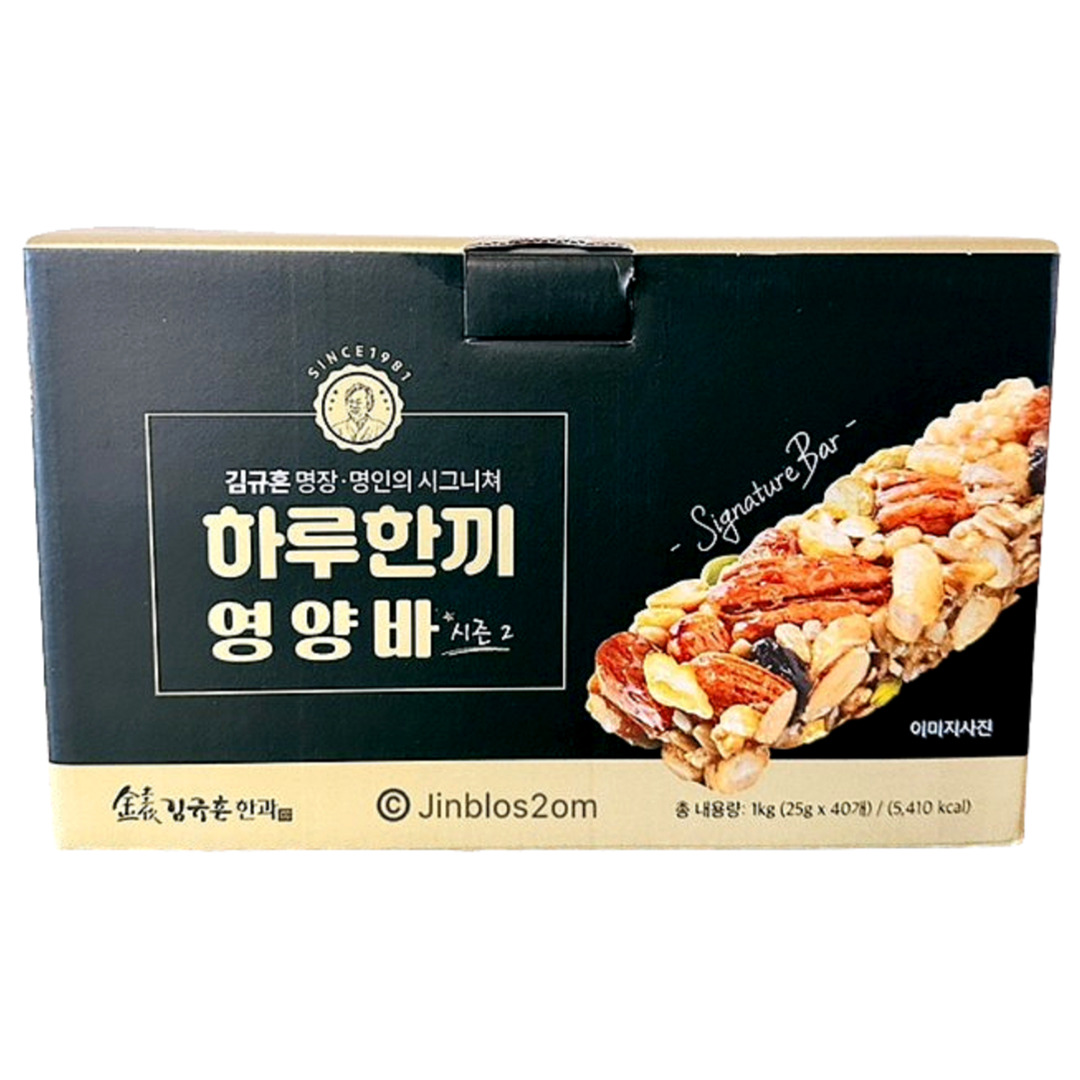 시즌2 김규흔 하루한끼 영양바 40개입 : 예스모모