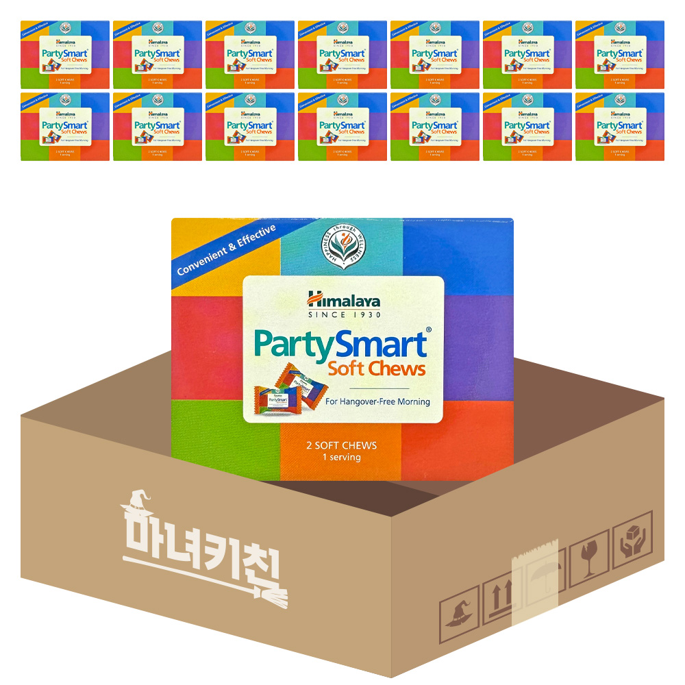 히말라야 숙취해소제 파티스마트 소프트 츄 6.1g x 15개 : 조조점빵