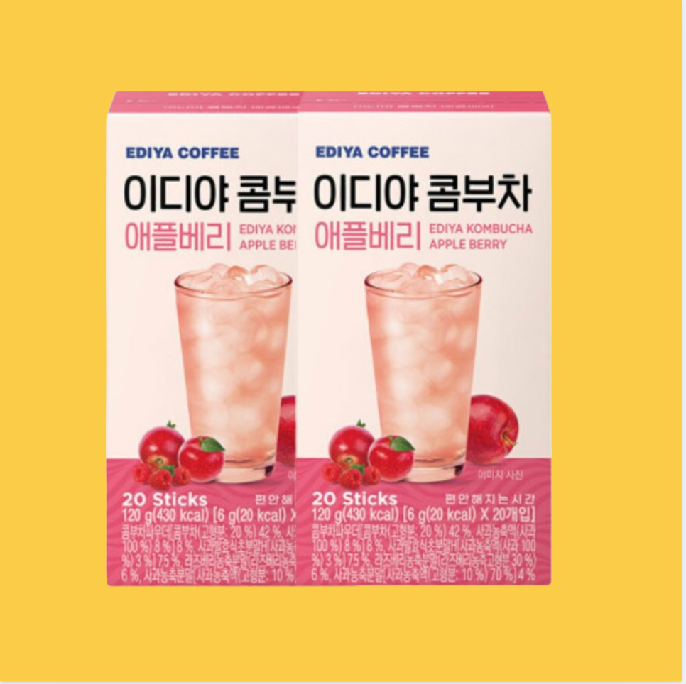 이디야커피 콤부차 애플베리 20T+20T : 딱이야 상점
