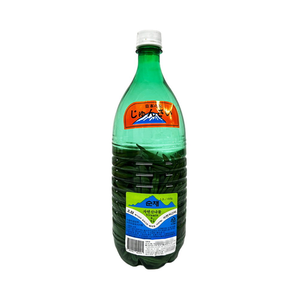 중국 자연산나물 일식재료 순채 준사이 1.2L B : 태평마트