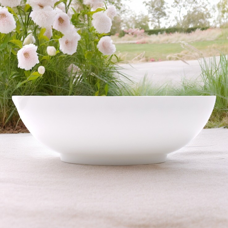 어바웃리빙 본차이나 멀티볼 2개, 20.5cm, 프레쉬 : ABOUT L.