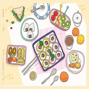 분식 음식 도넛 카레 정육점 고기 만두 꼬치 어묵 비빔국수 아이스크림 커피 식당 파르텔 포인트 벽지 시트지 롤스크린 : 으뜸데코