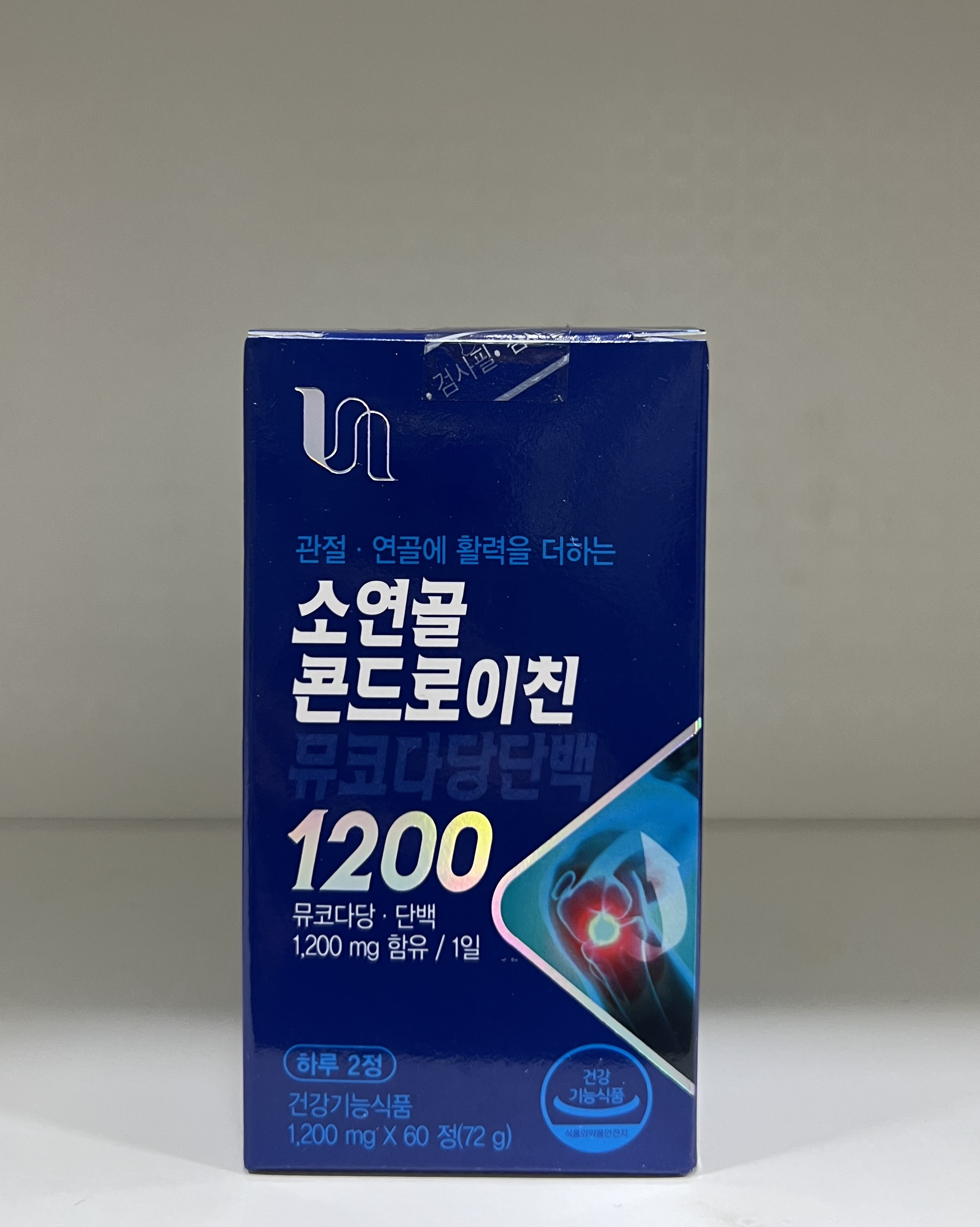 [비타민하우스] 뮤코다당단백 콘드로이친 1200 소연골 관절 연골 활력 60정 : 뉴그린팜
