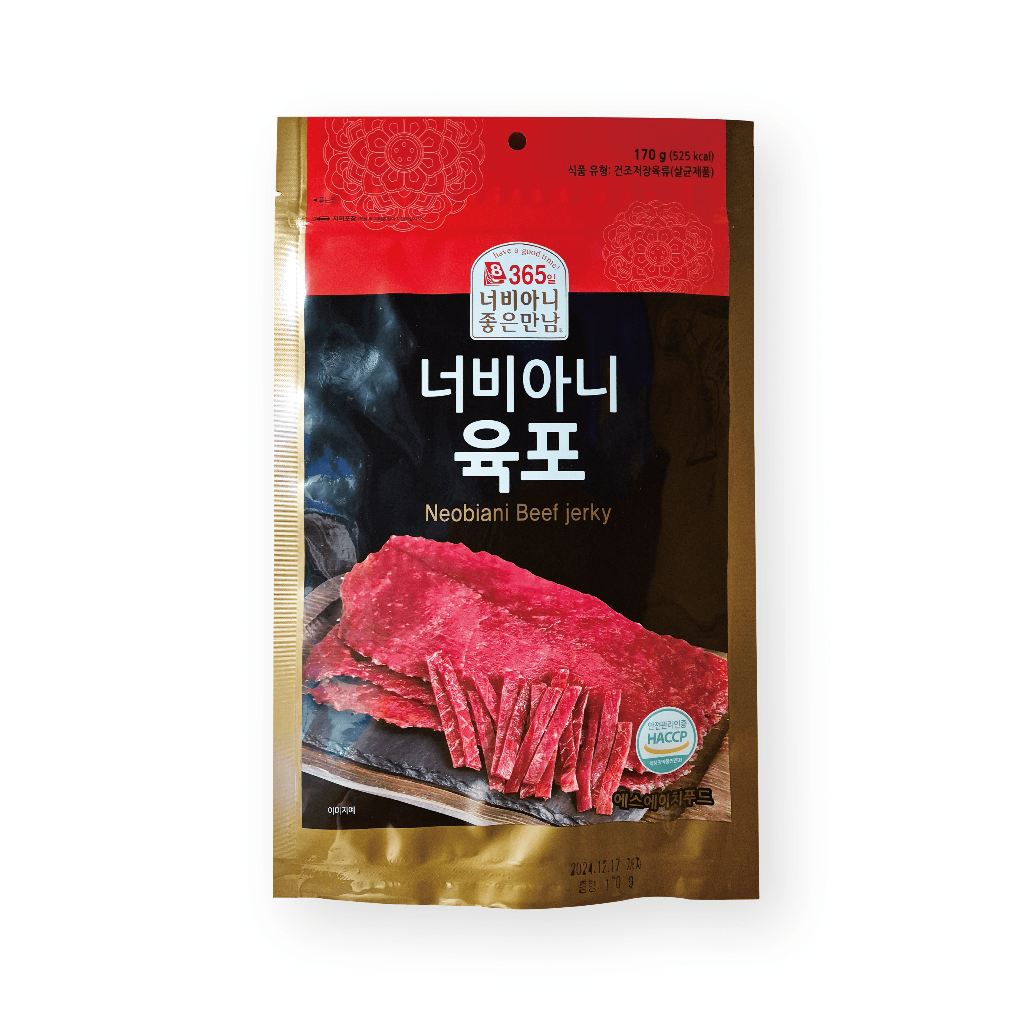 에스에이치푸드 너비아니육포 170g : 마켓델리스