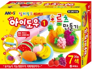 아모스 컬러점토 아이도우 클레이 탈것 만들기 : 문구팩토리