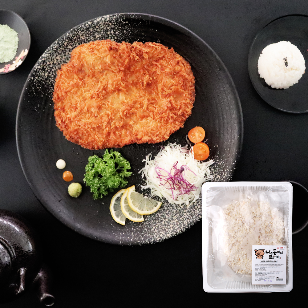 오지상구루메 수제 왕돈까스 300g x 5ea 돈카츠 : 오지상구루메
