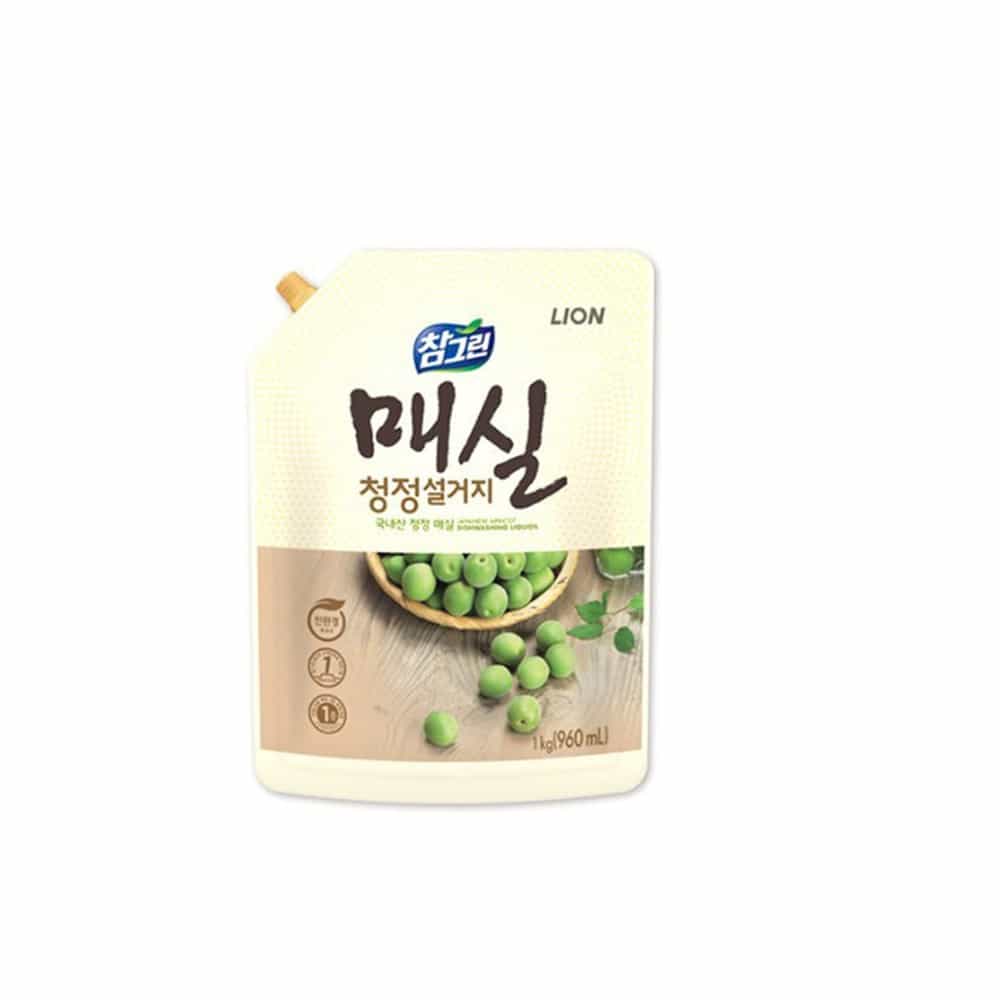매실 주방세제 1kg 리필 1EA 1종주방세제 : 베스트트랜드샵