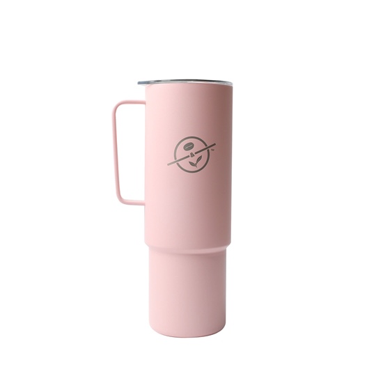 커피빈 미르 올데이 캠프컵 핸들 32oz,956ml, 스트로베리 크림,하트 2024 발렌타인MD : 바오별