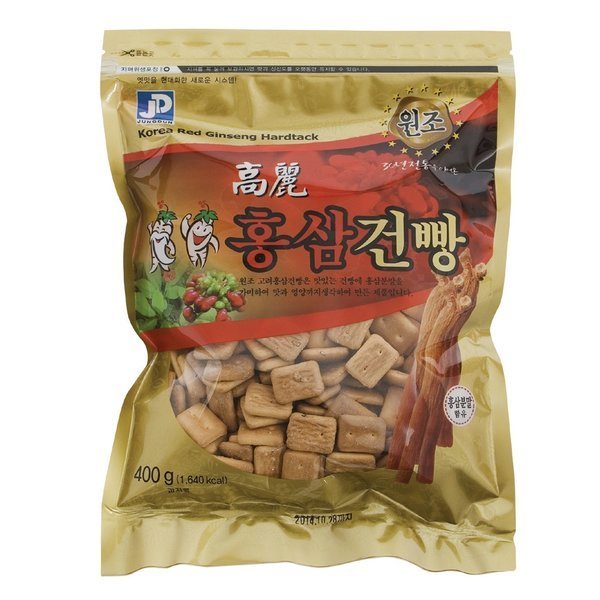 홍삼건빵 건빵 정든식품 400g 12봉 1박스 : 성보약초인삼사