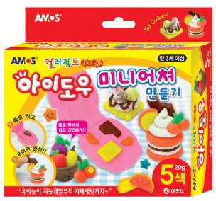 아모스 컬러점토 아이도우 클레이 미니어쳐 만들기 : 문구팩토리