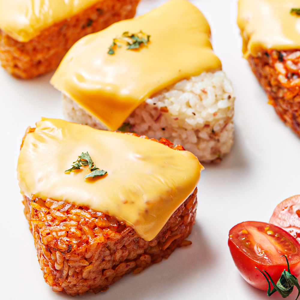 오꾸밥 오븐에 꾸운 주먹밥 8종 맛별 1봉씩 세트 냉동 삼각김밥 구운주먹밥 : 카페이노스주식회사