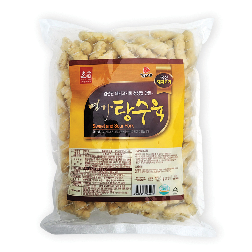 팍스 김이박 한맥명가탕수육1.8kg (8809331064031) : 서울서남부농협하나로마트