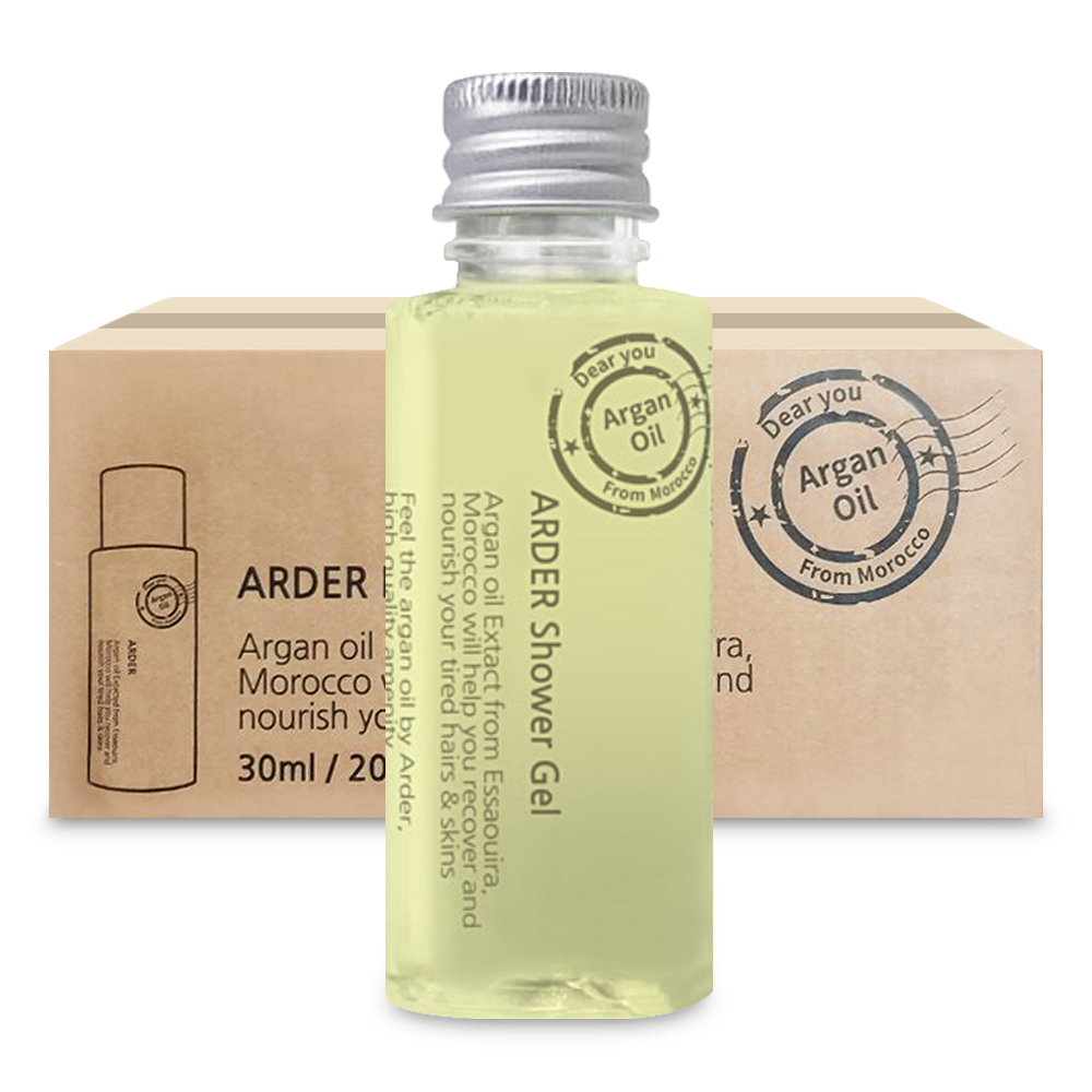아르더 프리미엄 미니 샤워 젤 30ml x 200개 바디워시 여행용 휴대용 호텔 어메니티 : 수민마트