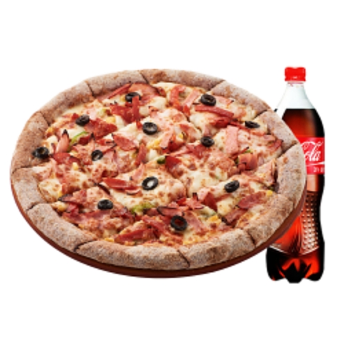[선물하기] 피자알볼로 목동피자 L + 코카콜라 1.25L : BCON