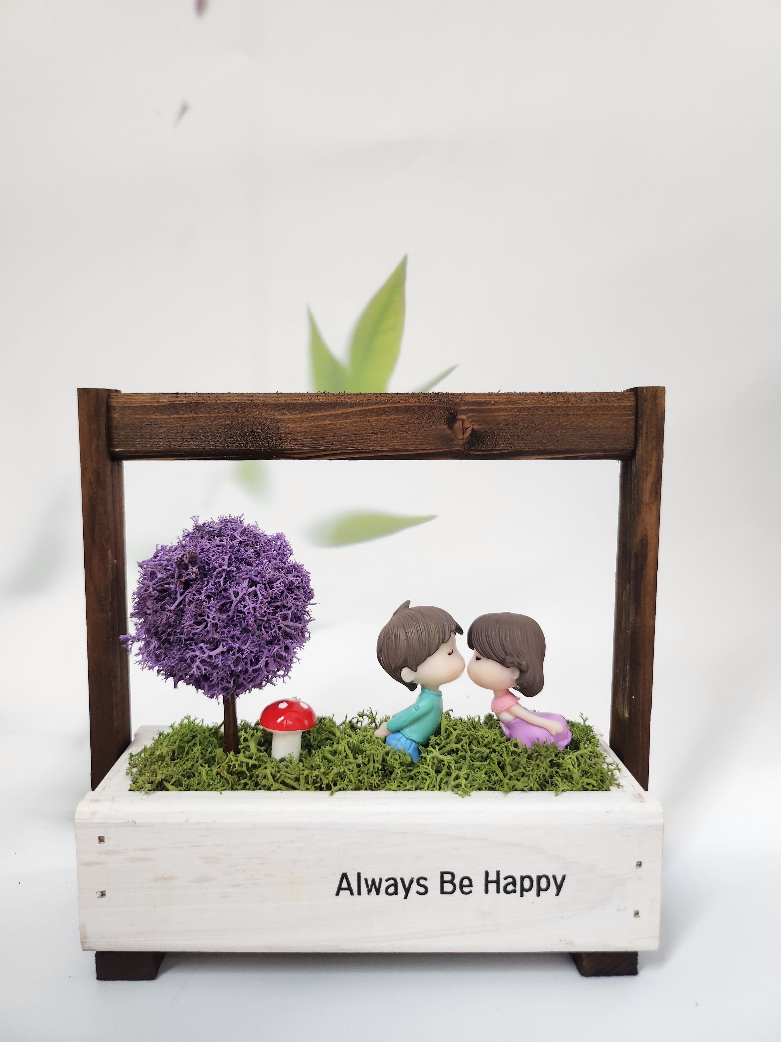 습기먹는 스칸디아모스 미니 화분 토피어리 공기정화 귀여운 선물 추천 : atelier-sooop