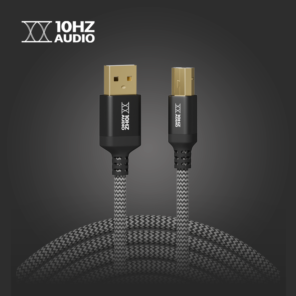 10Hz Audio USB CABLE A to B 텐헤르츠오디오 케이블 1.5m : 작곡가의 미디가게
