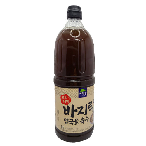 면사랑 바지락밑국물육수 1.8L 칼국수육수 : 새봄 식자재