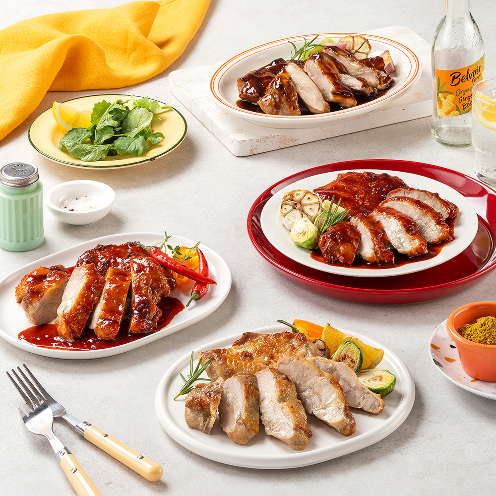 유가네 닭갈비 볶음밥 1+1 외 닭갈비/순살간장찜닭/소불고기볶음밥 등 골라담기 : 유가네