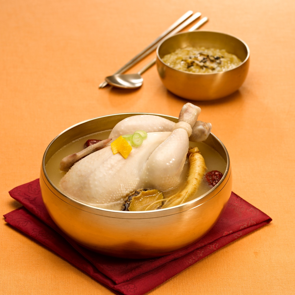 북촌골 왕삼계탕 밀키트 삼계탕 1kg 복날 백숙 초복 중복 말복 : 희야네푸드코트