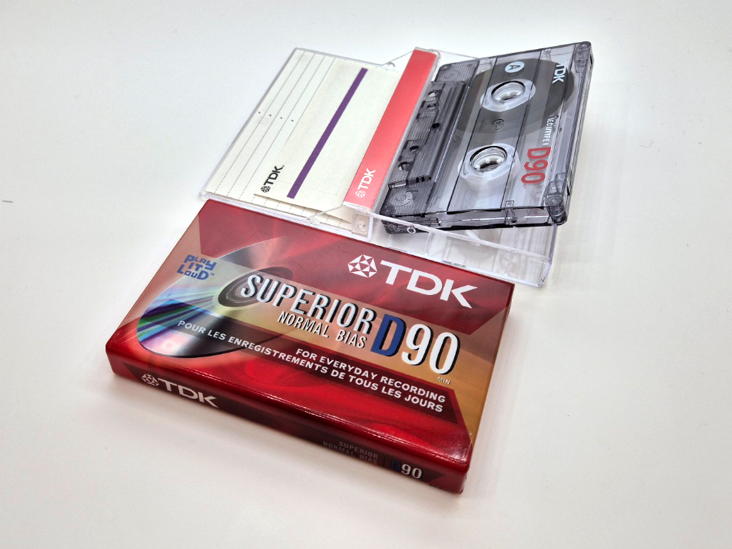 카세트 공테이프 90분 오리지널팩 낱개구매 소니 TDK 맥스웰 오디오 cassette : BLanK