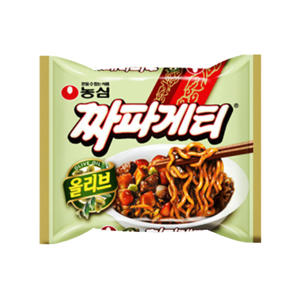 농심 올리브 짜파게티 140g 외 190종 봉지라면 컵라면 컵누들 사발면 라면 : 데이월드