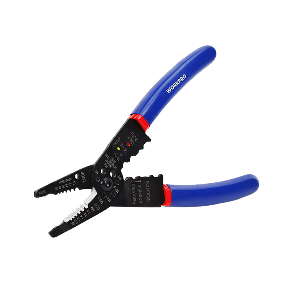 워크프로 와이어 스트리퍼 스트립퍼 0.8-2.6mm 8인치 이지 케이블 전선 피복 탈피 : 장인은도구빨