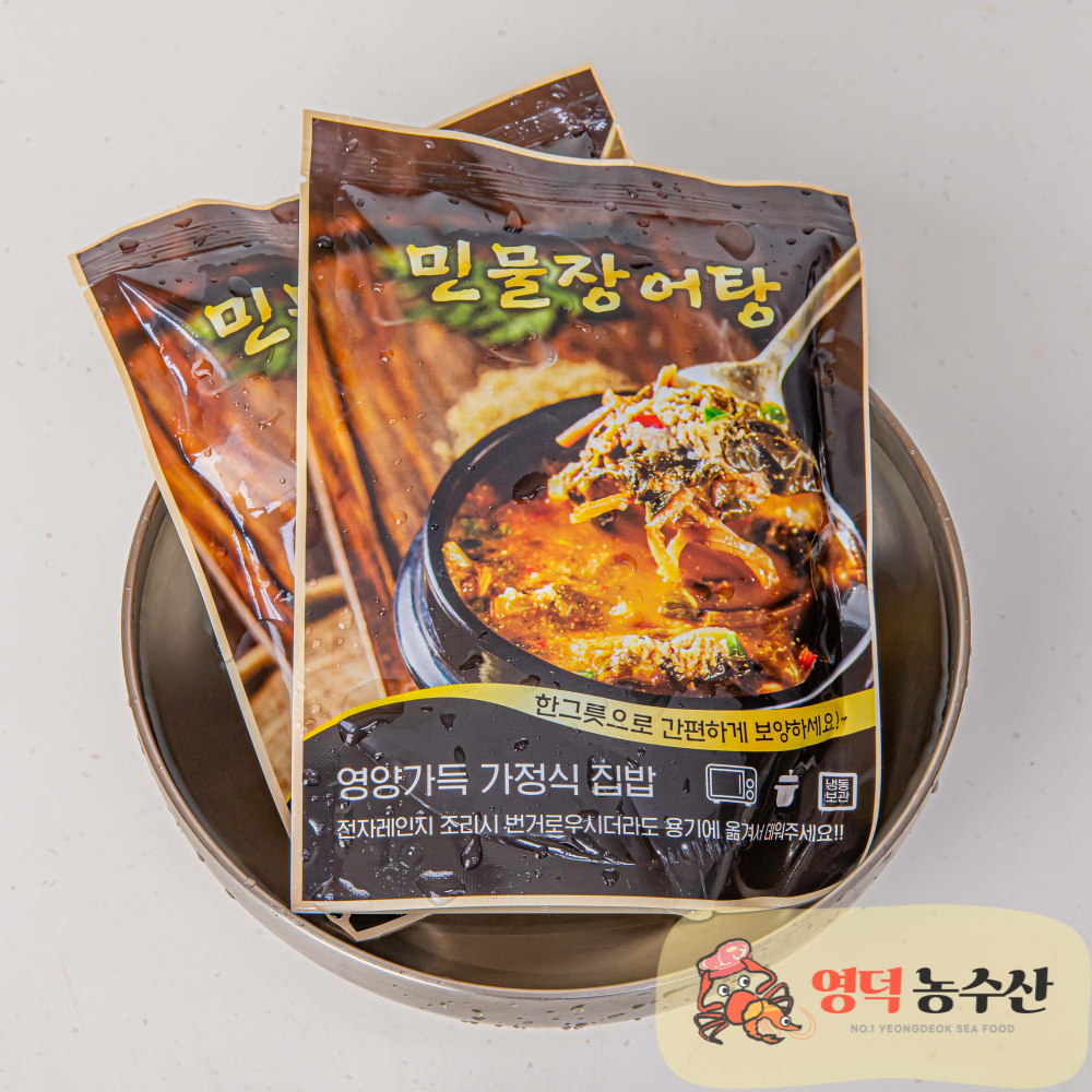 토종 민물장어 곰국 장어탕 3팩 자포니카 보양식 : 영덕농수산
