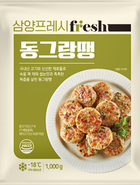 삼양프레시 동그랑땡 1,000g (냉동) : 탑마켓24