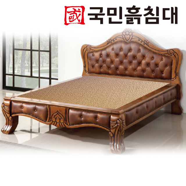 [국민흙침대] 국민흙침대 Q아레스 2인용 퀸 더블 흙침대 돌침대 : 주식회사 국민