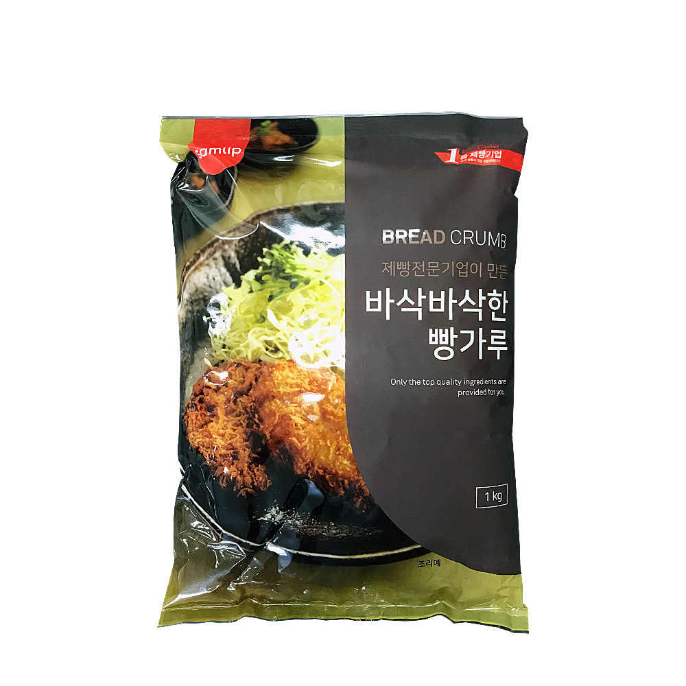 삼립 바삭바삭한 빵가루 1kg 1박스 (6개입) : 주식회사라이프마켓