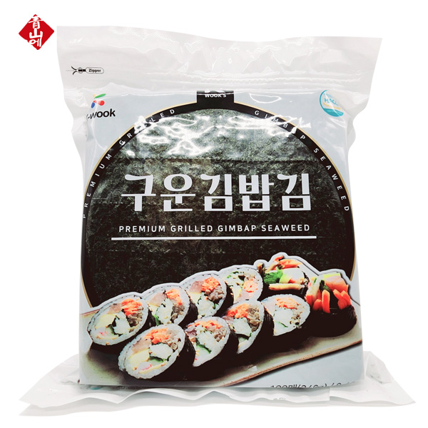 구운김밥김 프리미엄 100매 240g : 청산에식품