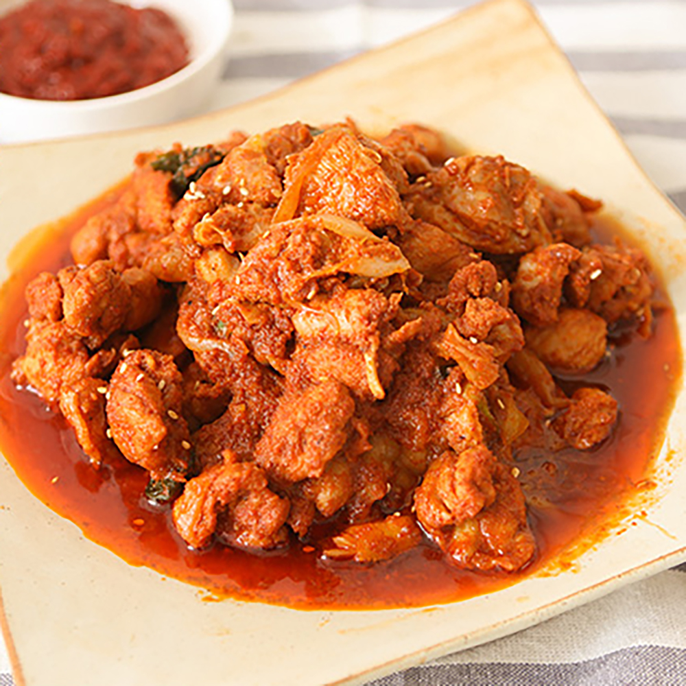 싱싱 지대루 춘천 닭갈비 1kg : 싱싱 마켓