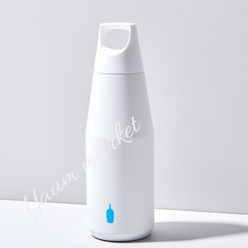 블루보틀 커피 킨토 트래블 보틀 580ml 이니셜 로고 레이저 각인 인쇄 고급지 선물포장 : 야음마켓