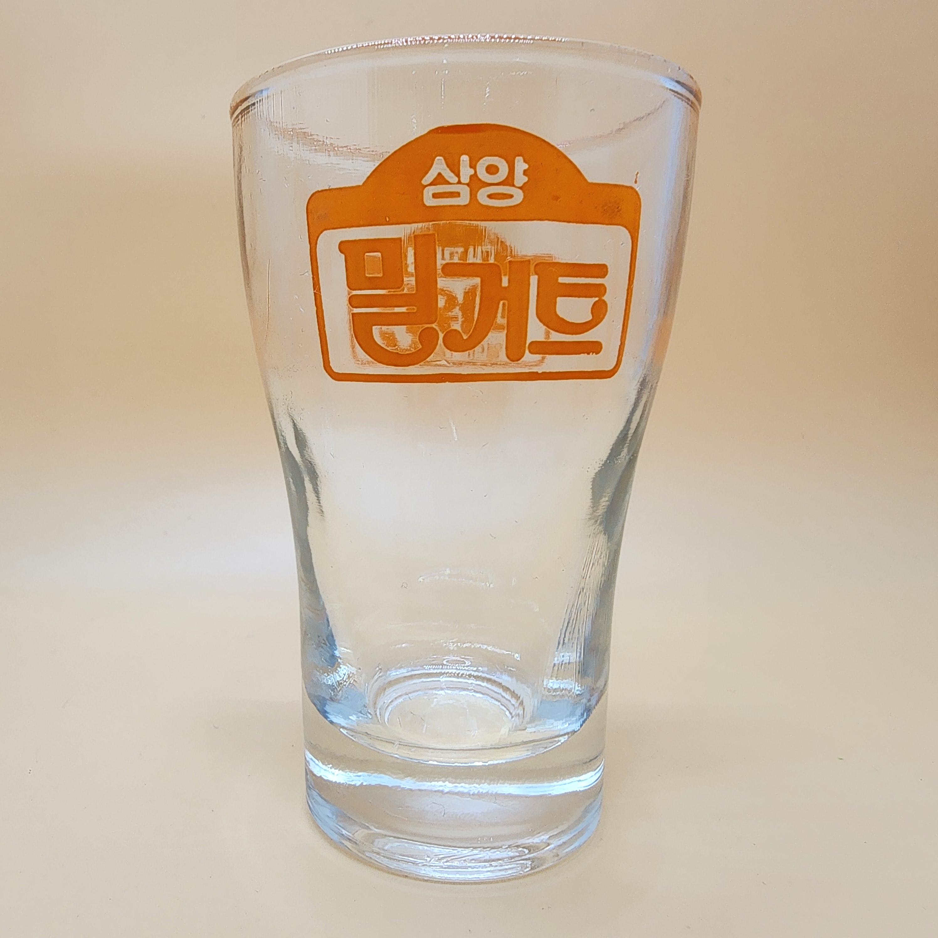 삼양 밀거트 대관령 파워씨 빈티지컵 요구르트잔 레트로컵 우유잔 홈카페 소품 근대사 추억의소품 : 추억보물섬
