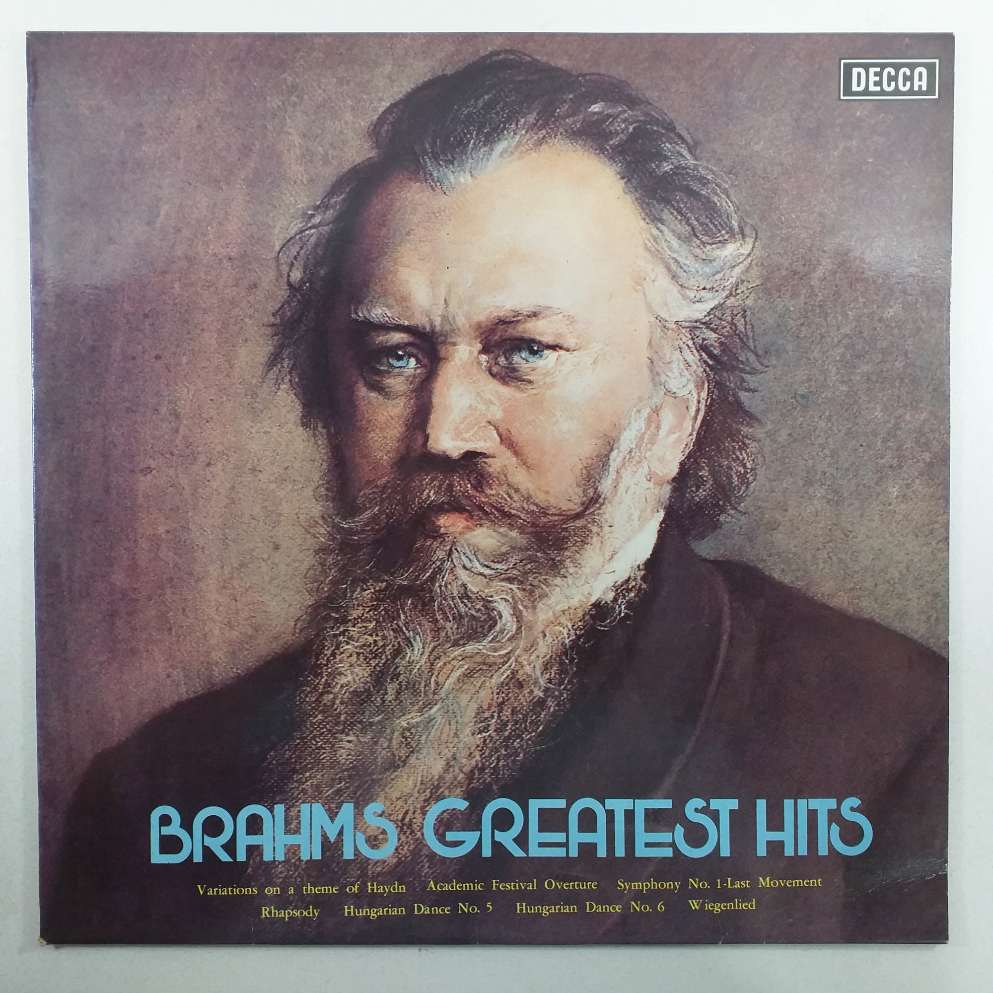 BRAHMS GREATEST HIT/ 브람스 대 히트집/ 자켓AA/ 음반 미사용 새것 MINT/ LP 초음파세척 : 제일유통