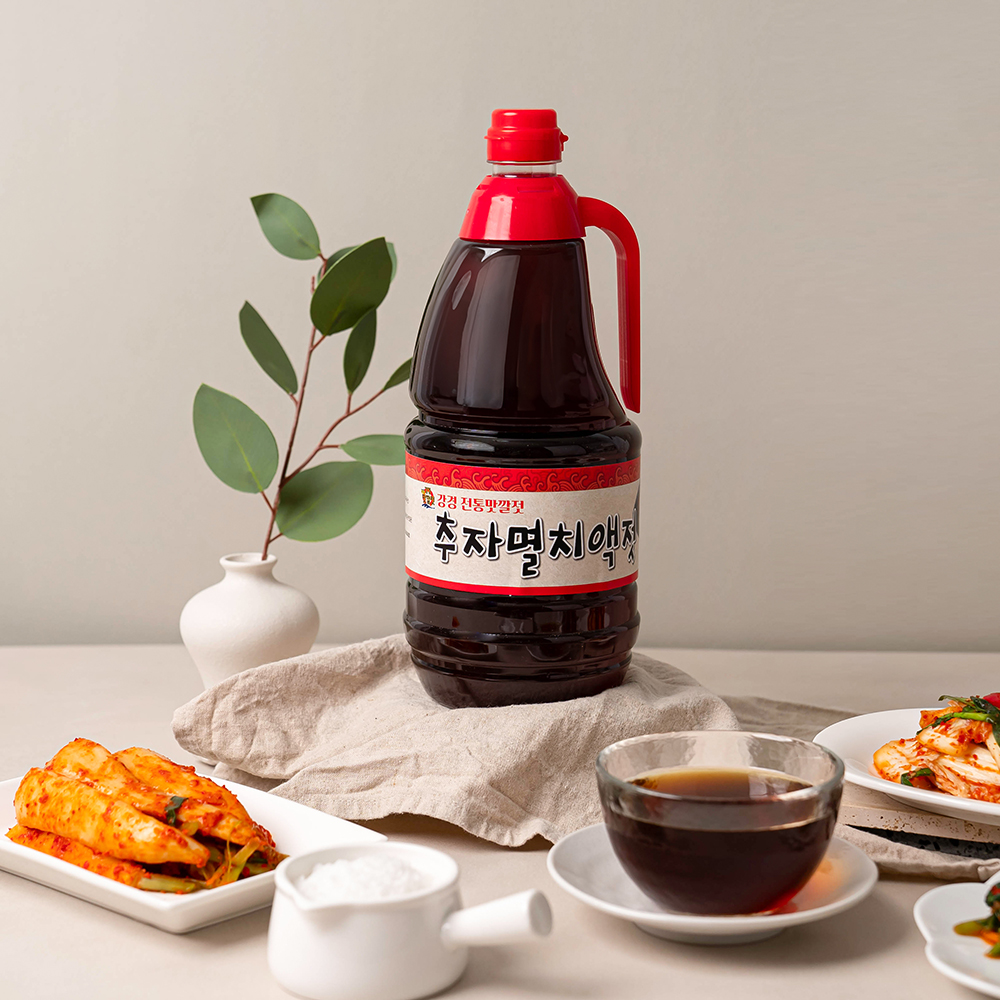 강경 재성젓갈 추자멸치액젓(국내산) 2kg 김장용 : 강경재성젓갈
