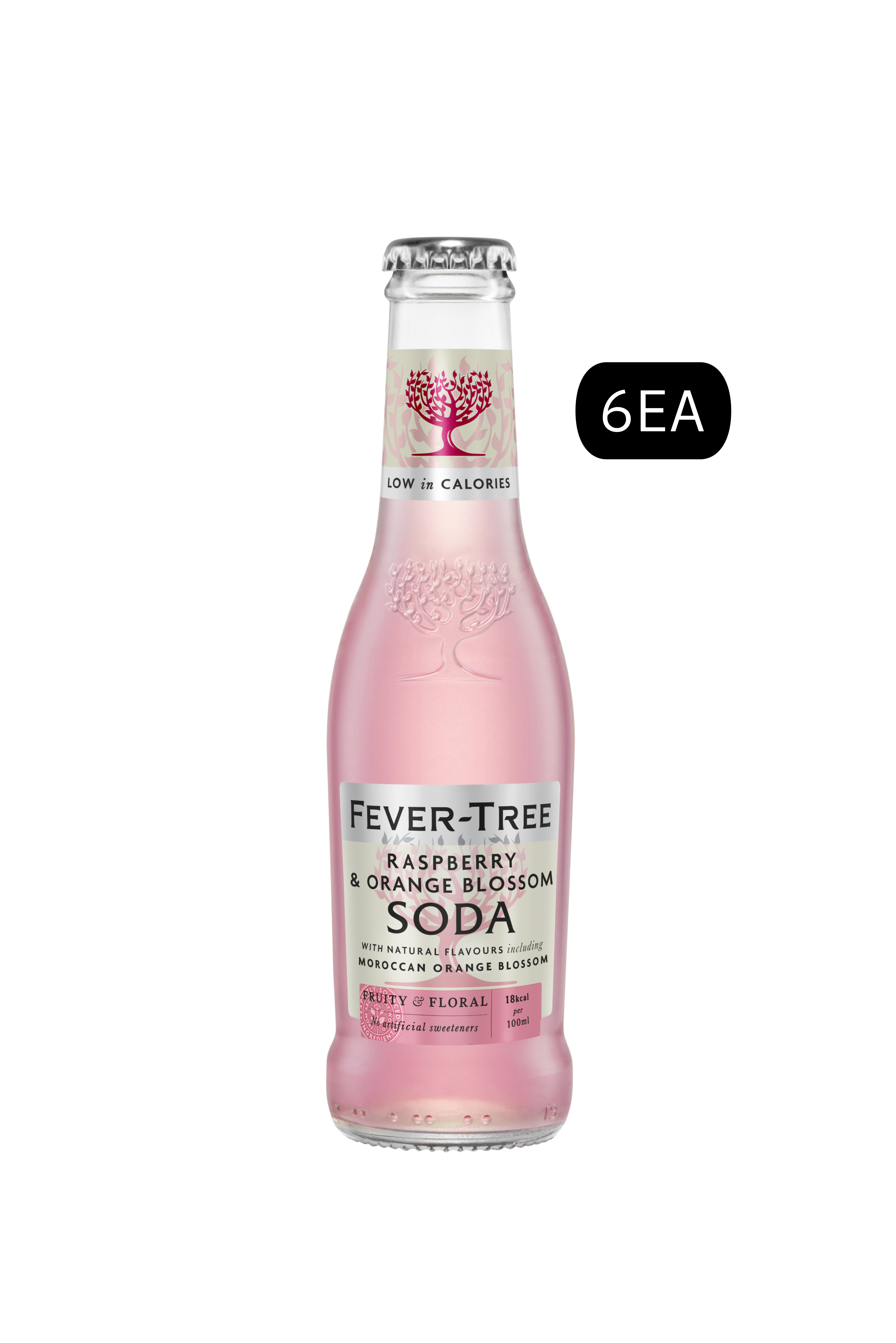 피버트리 라즈베리&오렌지 블라썸 소다 6EA 200ml fever tree raspberry&orange blossom soda 6EA : 이반유통