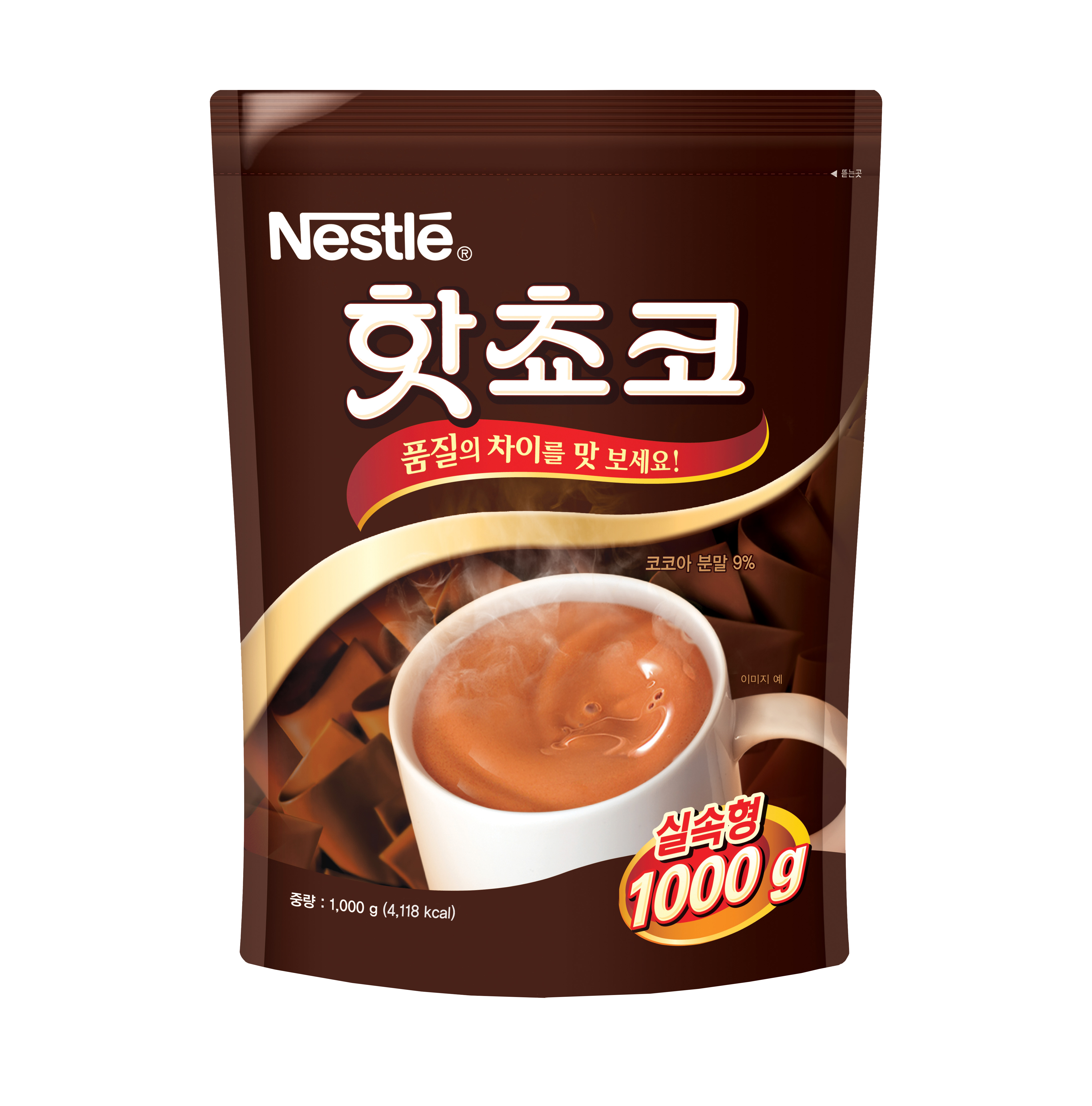 네스카페 네슬레 핫초코 알뜰팩 1kg/유통기한 26년11월 : 제이앤피샵