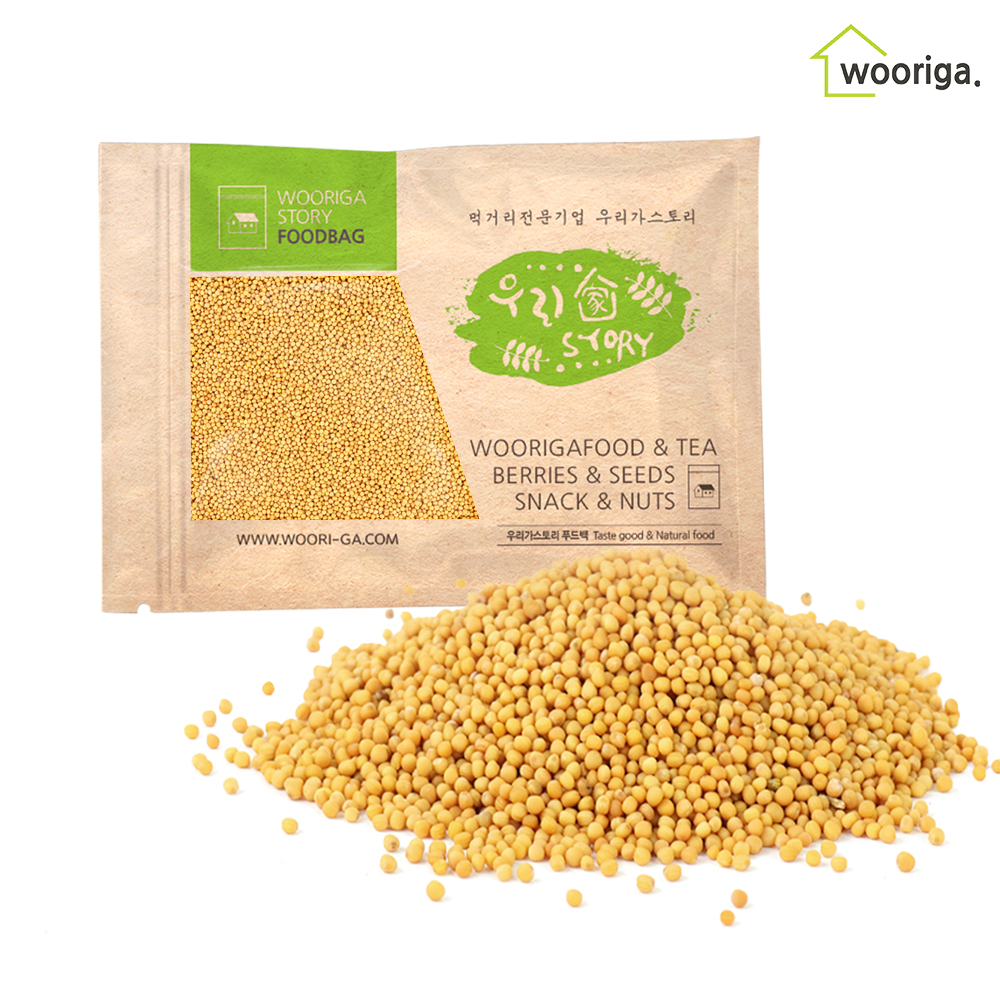 겨자씨 1kg 백계자 : 우리가스토리