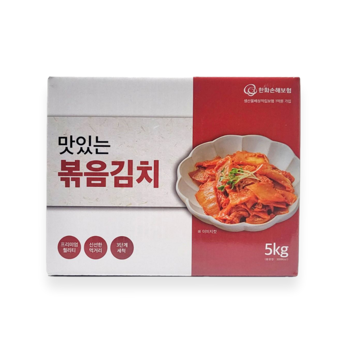 맛있는 볶음김치 5kg 업소용 중국산 식당용 업소용 볶은김치 집반찬 밑반찬 : 태능식품 주식회사