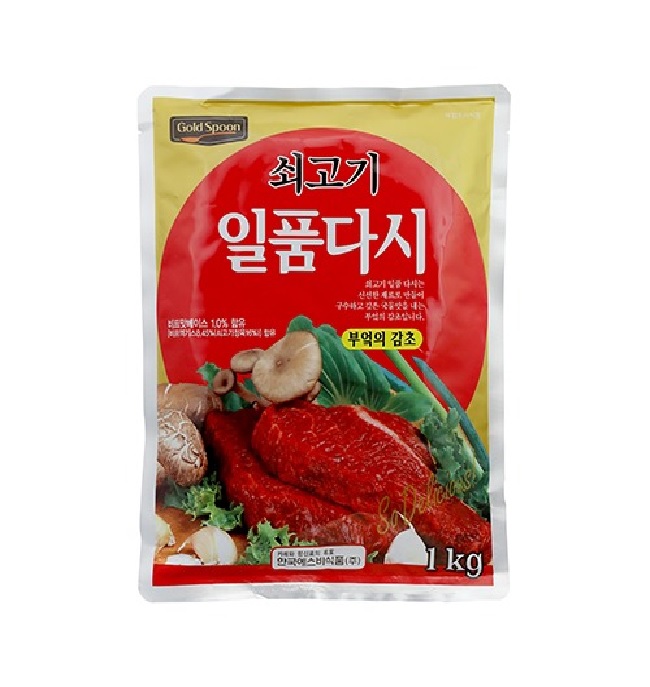 한국에스비 쇠고기 일품다시 1kg : 그린푸드마켓