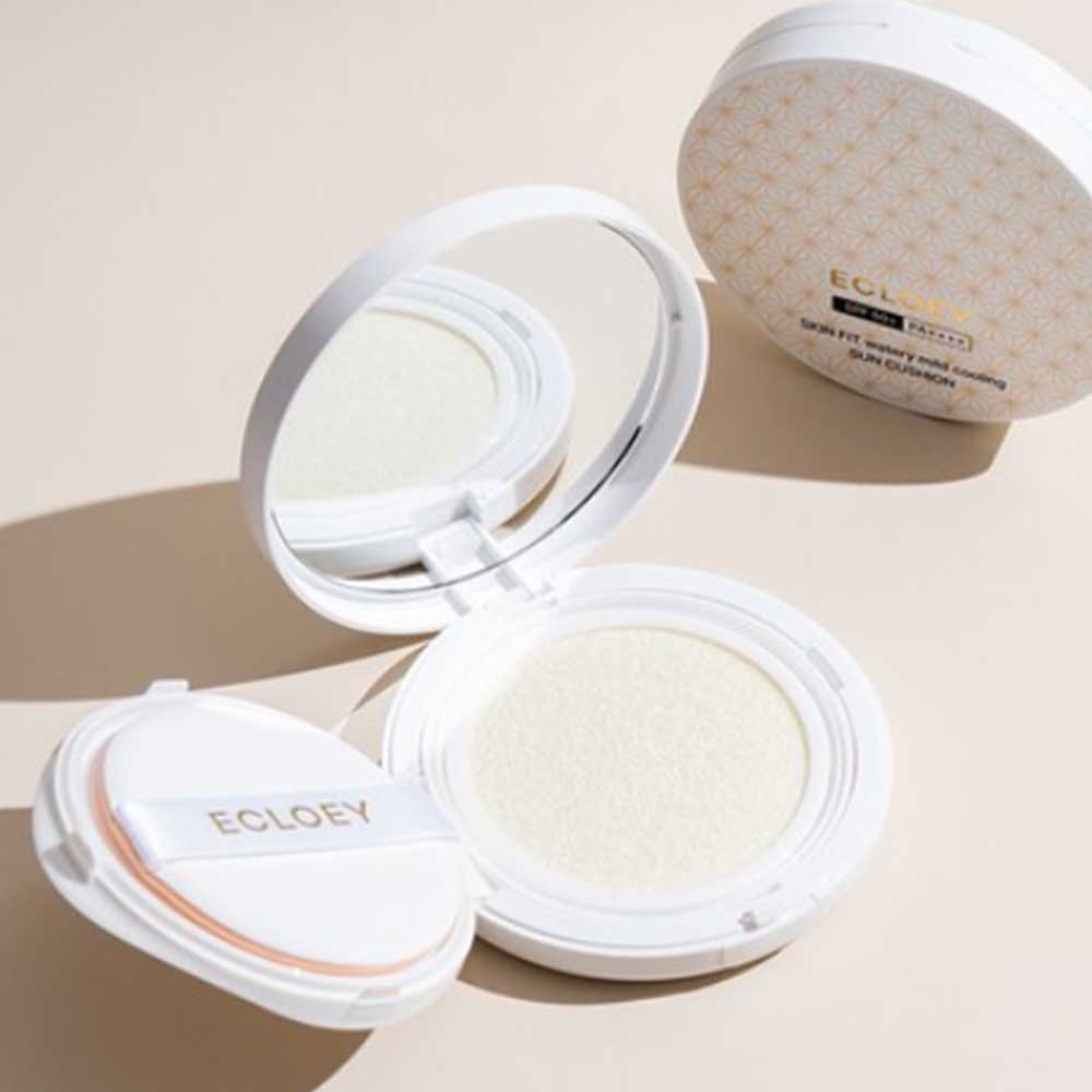 에클로이 스킨핏 워터리 마일드 쿨링 선쿠션 25g + 모이스춰 라이징 바디워시 500ml 3종 세트 : 동치미스토어